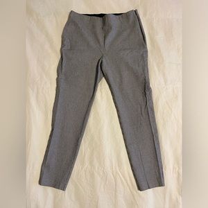 LOFT Women’s black/white high waist skinny pants, ankle, size 6 petite